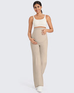G4Free Activewear - EverGoing Maternity Stretch Wide Leg Pants -GF24J289AA-S-GF24J290AA-S-GF24J291AA-S-GF24J289AB-M-GF24J290AB-M