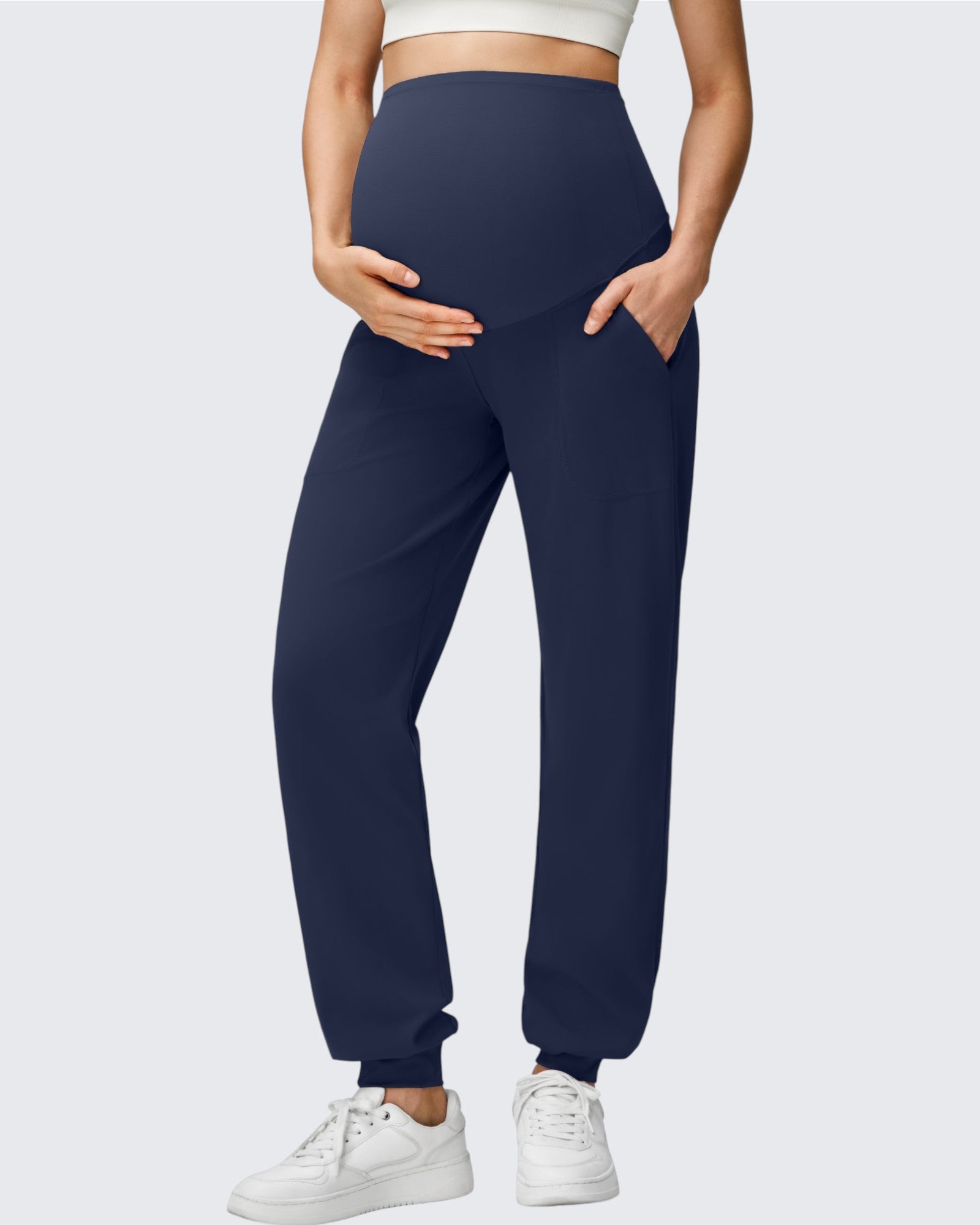 G4Free Activewear - EverGoing Maternity Workout Over The Belly Joggers -GF25DY616AF-XS-GF25DY617AF-XS-GF25DY618AF-XS-GF25DY616AA-S-GF25DY617AA-S