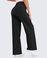 G4Free Activewear - EverGoing Wide Leg Mid-Waist Drawstring Casual Pants -GF24J261AA-S-GF24J262AA-S-GF24J263AA-S-GF24J261AB-M-GF24J262AB-M