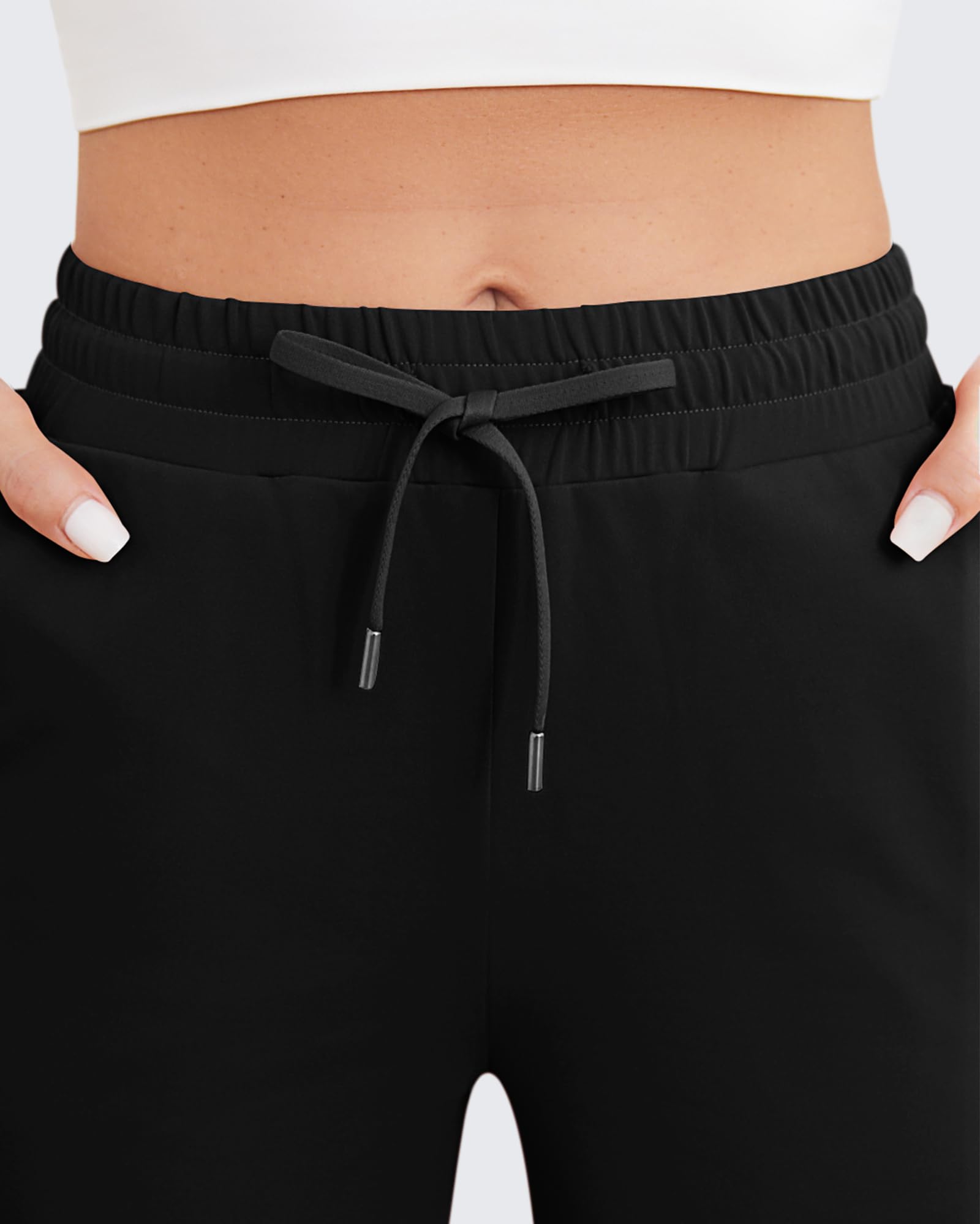 G4Free Activewear - EverGoing Wide Leg Mid-Waist Drawstring Casual Pants -GF24J261AA-S-GF24J262AA-S-GF24J263AA-S-GF24J261AB-M-GF24J262AB-M