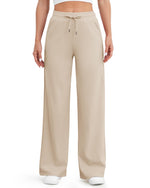 G4Free Activewear - EverGoing Wide Leg Mid-Waist Drawstring Casual Pants -GF24J261AA-S-GF24J262AA-S-GF24J263AA-S-GF24J261AB-M-GF24J262AB-M