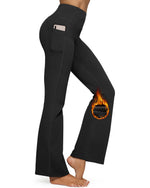 G4Free Activewear - Fleece Lined High-Waist Casual Flare Pants -GF23A204AA-S-GF23A166AA-S-GF23A205AA-S-GF23A204AB-M-GF23A166AB-M