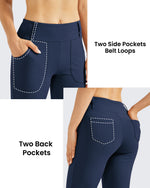 G4Free Activewear - Fleece Lined High-Waist Work Flare Pants -GF23A175AA-S-GF22A097AA-S-GF23A176AA-S-GF23A175AB-M-GF22A097AB-M
