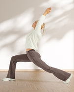 G4Free Activewear - Fleece Lined High-Waist Work Flare Pants -GF23A175AA-S-GF22A097AA-S-GF23A176AA-S-GF23A175AB-M-GF22A097AB-M