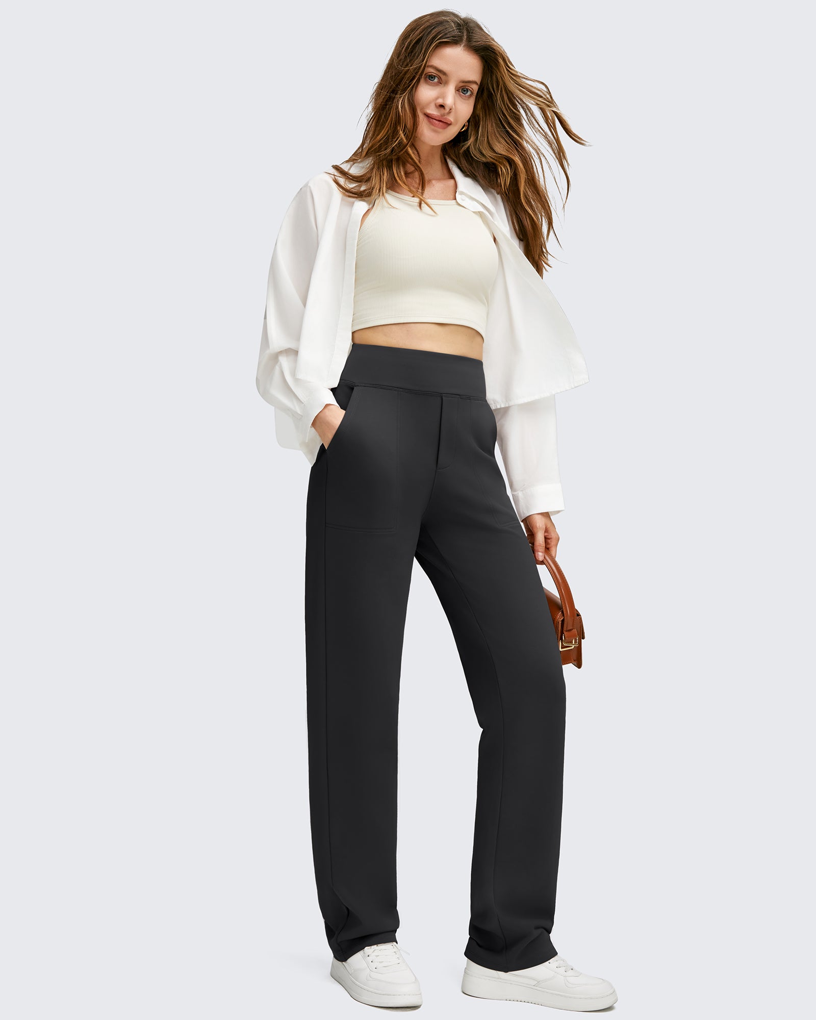 G4Free Activewear - Fleece Lined Straight Leg Winter Thermal Work Trousers -GF25D628CF-XS-GF25D629CF-XS-GF25D630CF-XS-GF25D628CA-S-GF25D629CA-S