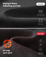 G4Free Activewear - Fleece Lined Straight Leg Winter Thermal Work Trousers -GF25D628CF-XS-GF25D629CF-XS-GF25D630CF-XS-GF25D628CA-S-GF25D629CA-S