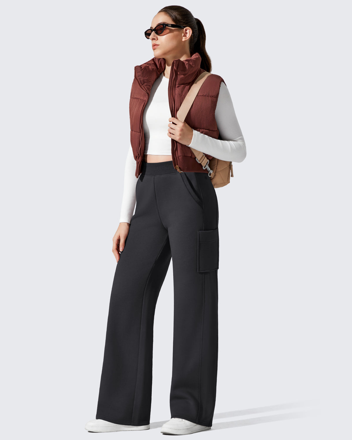 G4Free Activewear - Flurrylux Cargo Fleece Lined Thermal Trousers -GF25J731AA-S-GF25J732AA-S-GF25J733AA-S-GF25J731AB-M-GF25J732AB-M