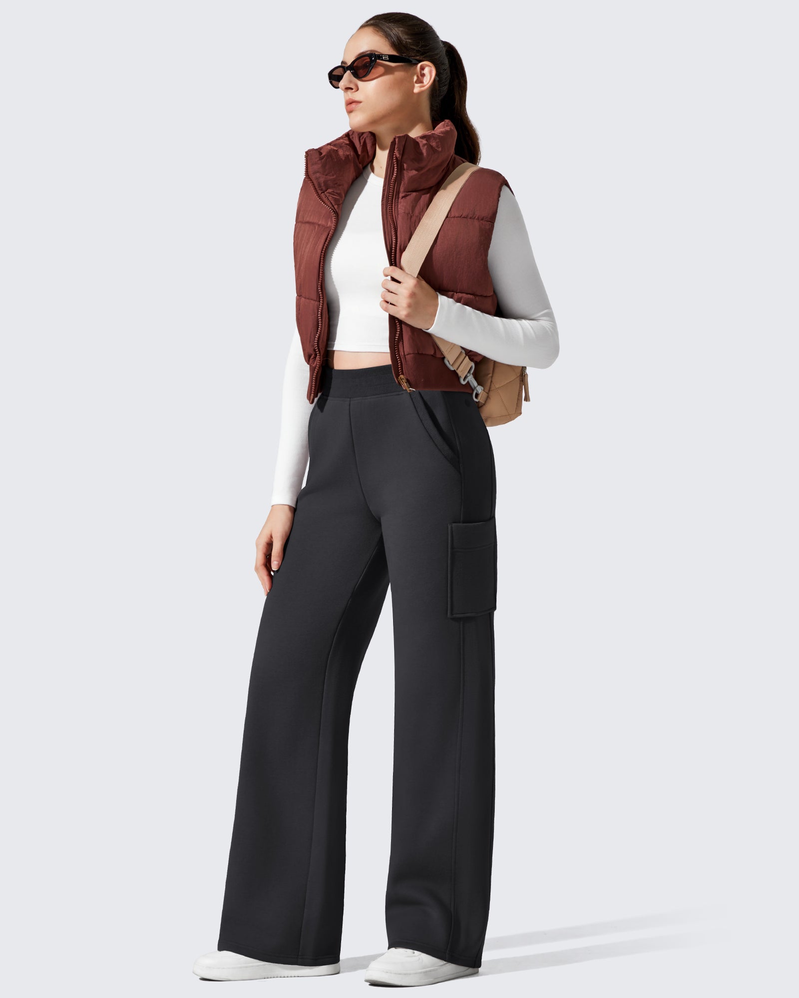 G4Free Activewear - Flurrylux Cargo Fleece Lined Thermal Trousers -GF25J731AA-S-GF25J732AA-S-GF25J733AA-S-GF25J731AB-M-GF25J732AB-M