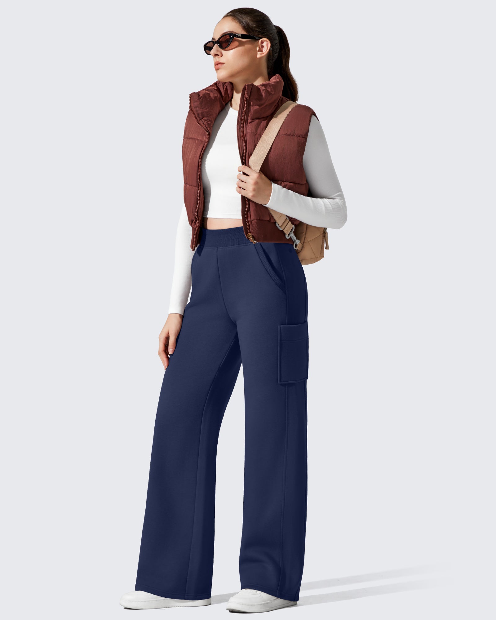 G4Free Activewear - Flurrylux Cargo Fleece Lined Thermal Trousers -GF25J731AA-S-GF25J732AA-S-GF25J733AA-S-GF25J731AB-M-GF25J732AB-M