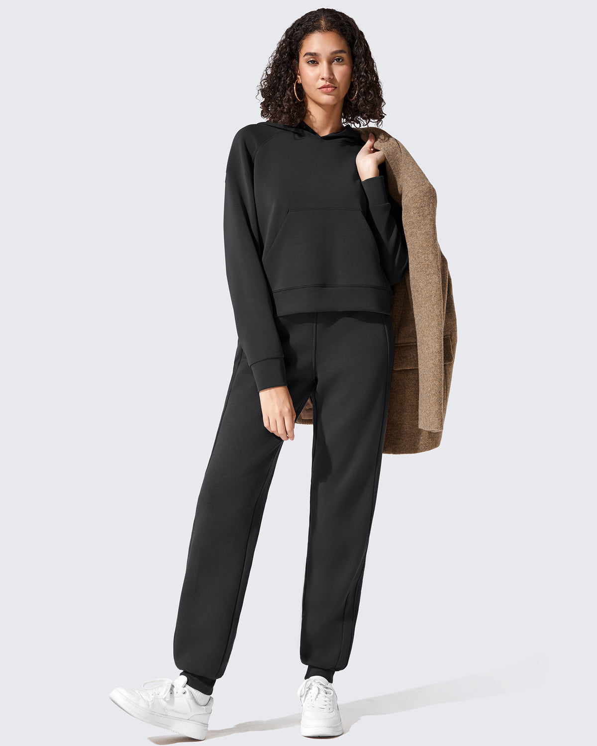 G4Free Activewear - Flurrylux Cotton Fleece-Lined Tapered Leg Joggers – Limited Offer -GF25D660AF-XS-GF25D661AF-XS-GF25D662AF-XS-GF25D660AA-S-GF25D661AA-S