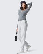 G4Free Activewear - Flurrylux Cotton Fleece-Lined Tapered Leg Joggers – Limited Offer -GF25D660AF-XS-GF25D661AF-XS-GF25D662AF-XS-GF25D660AA-S-GF25D661AA-S