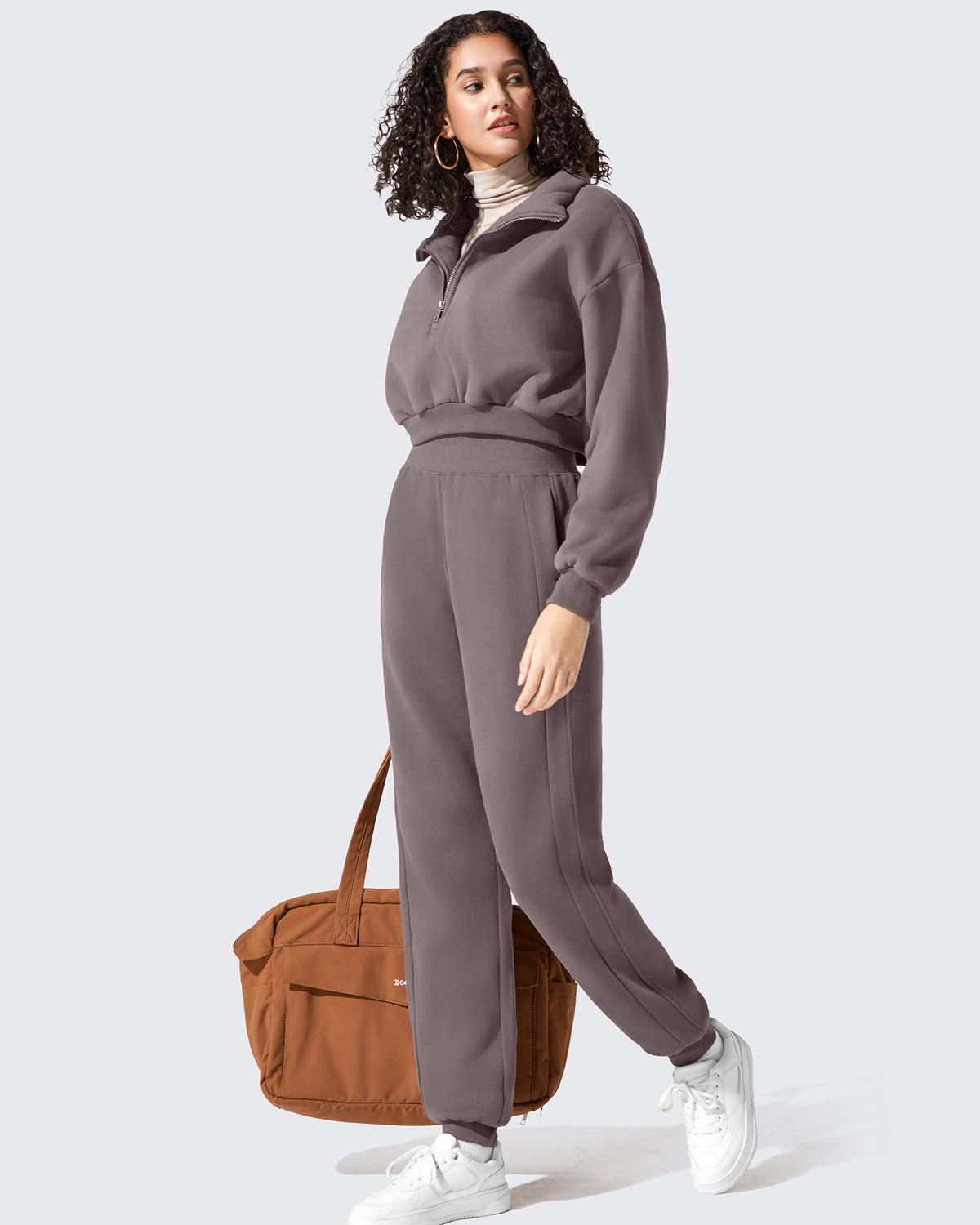 G4Free Activewear - Flurrylux Cotton Fleece-Lined Tapered Leg Joggers – Limited Offer -GF25D660AF-XS-GF25D661AF-XS-GF25D662AF-XS-GF25D660AA-S-GF25D661AA-S