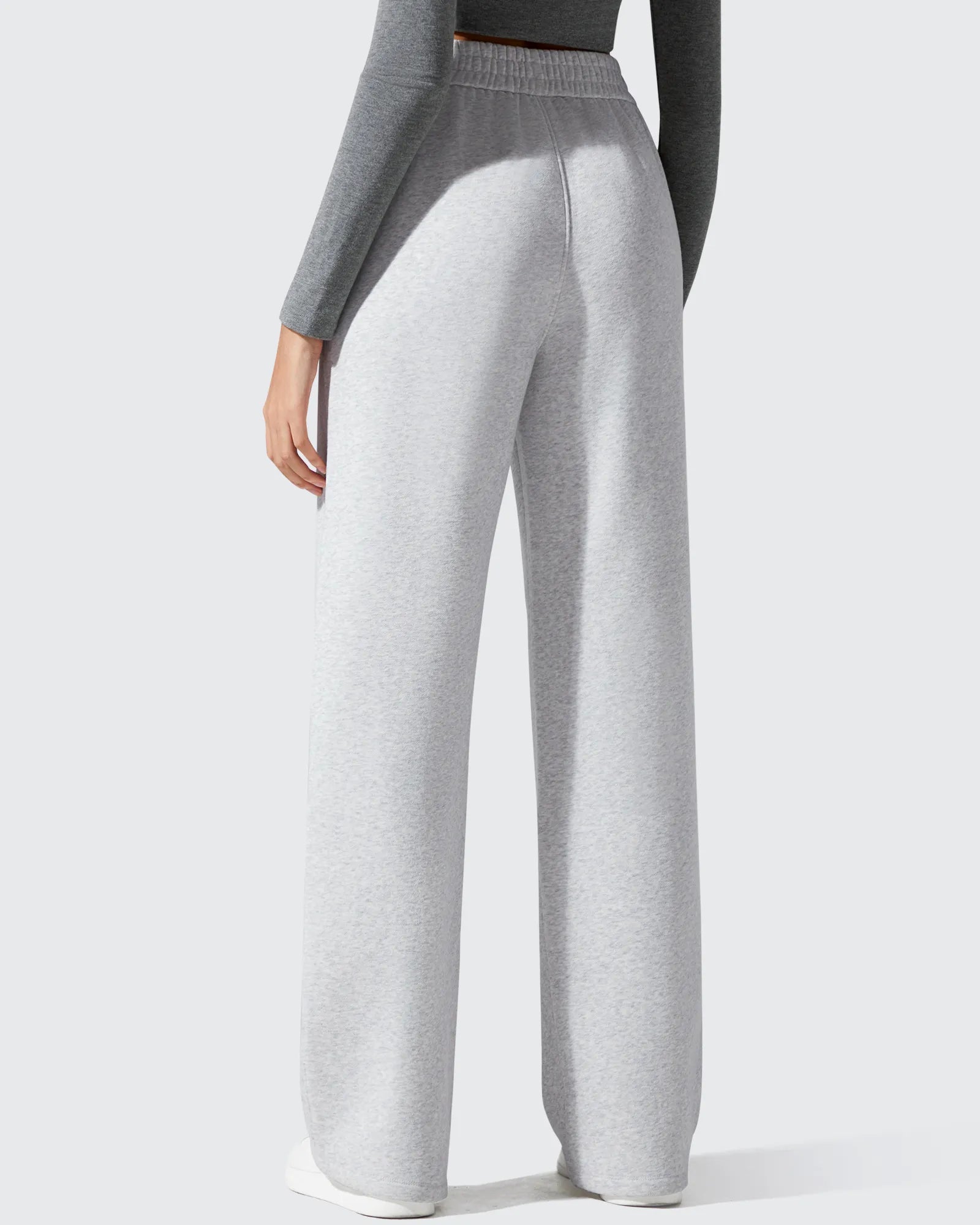 G4Free Activewear - Flurrylux Elastic Waist Cotton Fleece Lined Sweatpants -GF25J653AF-XS-GF25J654AF-XS-GF25J655AF-XS-GF25J653AA-S-GF25J654AA-S