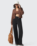 G4Free Activewear - Flurrylux Elastic Waist Cotton Fleece Lined Sweatpants -GF25J653AF-XS-GF25J654AF-XS-GF25J655AF-XS-GF25J653AA-S-GF25J654AA-S