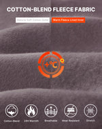 G4Free Activewear - Flurrylux Elastic Waist Cotton Fleece Lined Sweatpants -GF25J653AF-XS-GF25J654AF-XS-GF25J655AF-XS-GF25J653AA-S-GF25J654AA-S