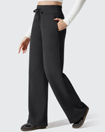 G4Free Activewear - Flurrylux Fleece Lined Drawstring Cotton Thermal Pants -GF25J707AF-XS-GF25J708AF-XS-GF25J709AF-XS-GF25J707AA-S-GF25J708AA-S