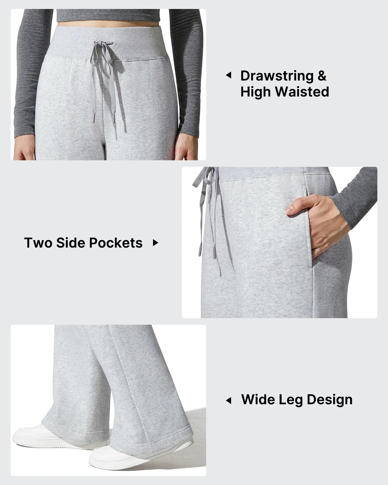 G4Free Activewear - Flurrylux Fleece Lined Drawstring Cotton Thermal Pants -GF25J707AF-XS-GF25J708AF-XS-GF25J709AF-XS-GF25J707AA-S-GF25J708AA-S