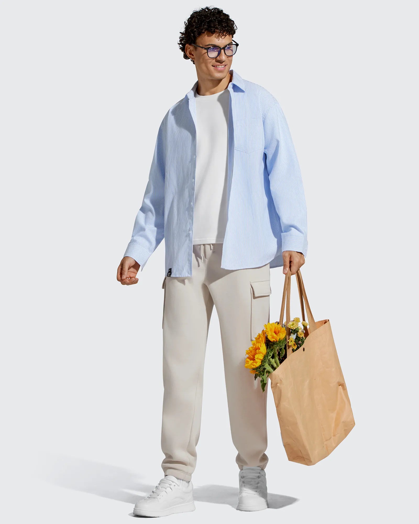 G4Free Activewear - Flurrylux Men's Cotton Fleece-Lined  Drawstring Cargo Pants -GF25DM689BA-S-GF25DM690BA-S-GF25DM689BB-M-GF25DM690BB-M-GF25DM689BC-L