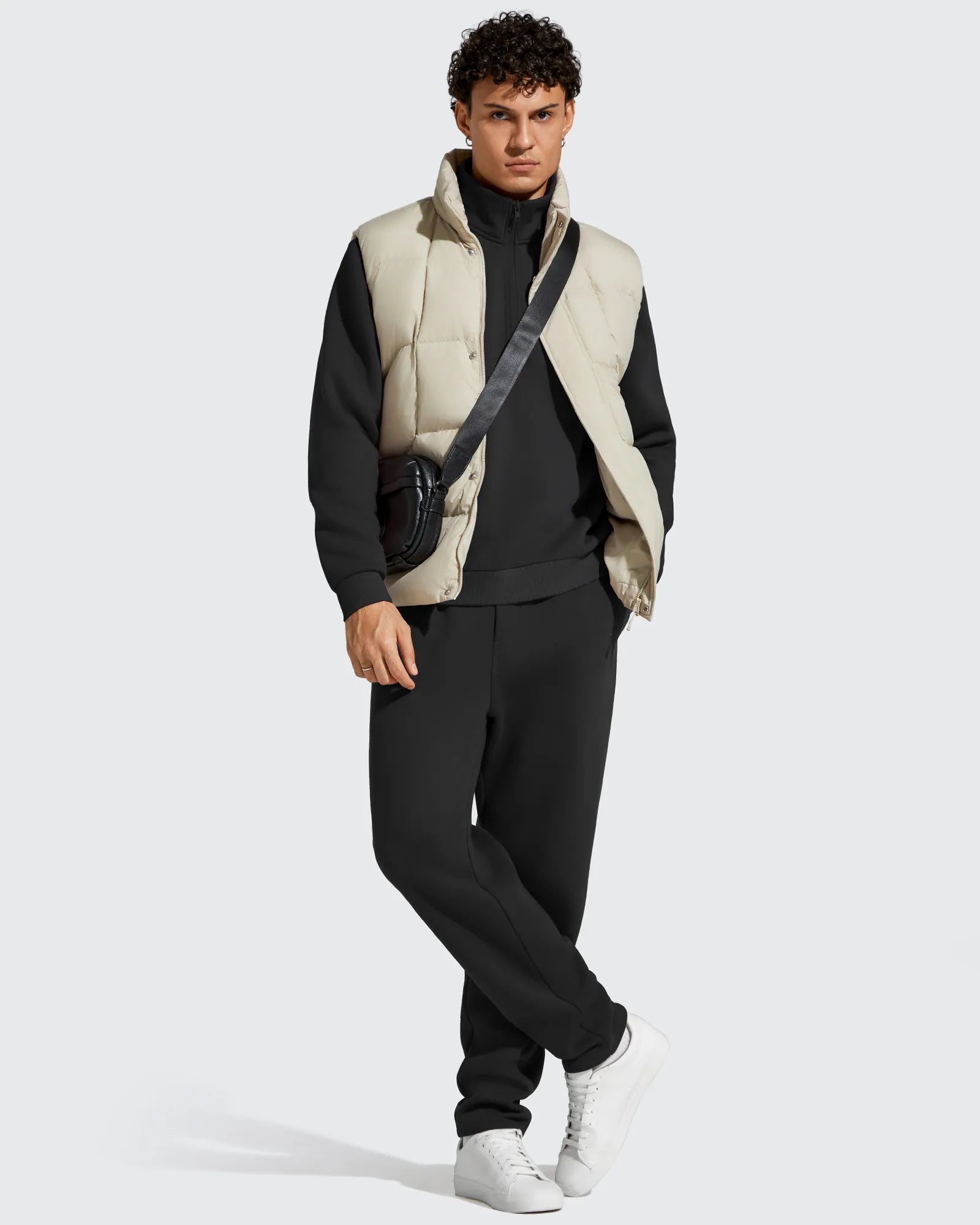 G4Free Activewear - Flurrylux Men's Fleece Lined Half Zip Pullover Hoodies -GF25FM740AA-S-GF25FM740AB-M-GF25FM740AC-L-GF25FM740AD-XL-GF25FM740AE-XXL