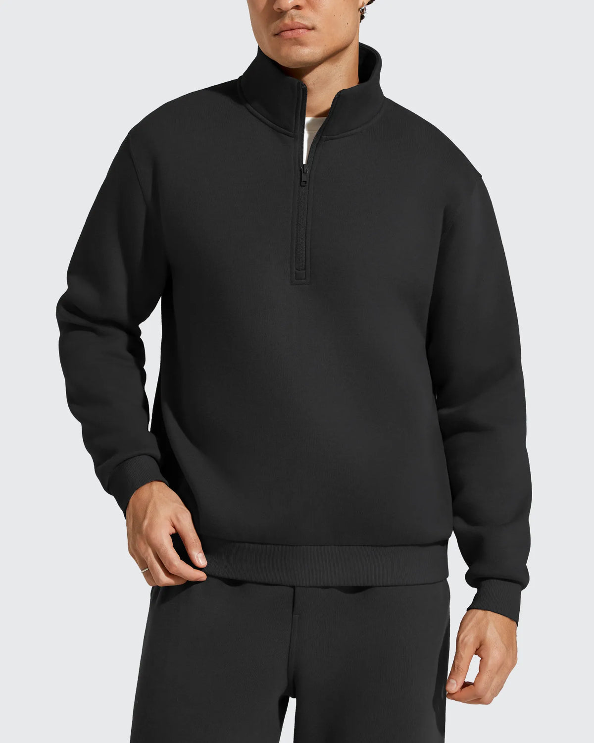 G4Free Activewear - Flurrylux Men's Fleece Lined Half Zip Pullover Hoodies -GF25FM740AA-S-GF25FM740AB-M-GF25FM740AC-L-GF25FM740AD-XL-GF25FM740AE-XXL