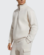 G4Free Activewear - Flurrylux Men's Fleece Lined Half Zip Pullover Hoodies -GF25FM740AA-S-GF25FM740AB-M-GF25FM740AC-L-GF25FM740AD-XL-GF25FM740AE-XXL