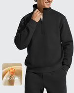G4Free Activewear - Flurrylux Men's Fleece Lined Half Zip Pullover Hoodies -GF25FM740AA-S-GF25FM740AB-M-GF25FM740AC-L-GF25FM740AD-XL-GF25FM740AE-XXL