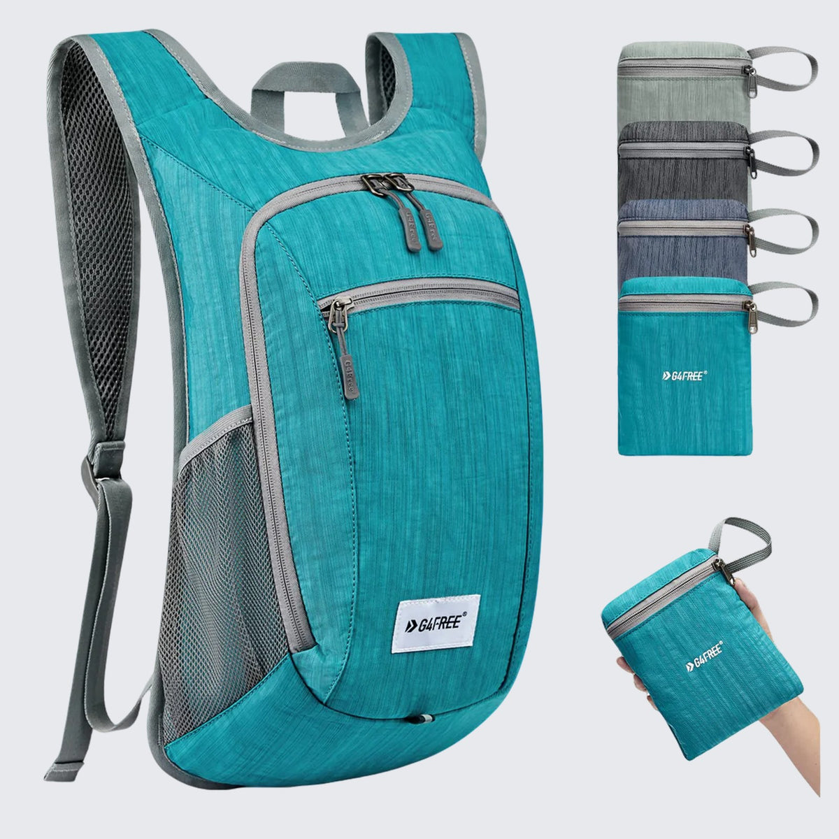 G4Free Activewear - G4Free 10L/15L Lightweight Hiking Backpack -TN22B044A-TN23B214A-TN24B381A-TN22B044D-TN23B214D