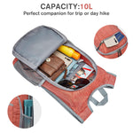 G4Free Activewear - G4Free 10L/15L Lightweight Hiking Backpack -TN22B044A-TN23B214A-TN24B381A-TN22B044E-TN23B214E