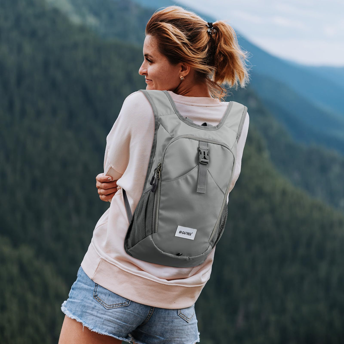 G4Free Activewear - G4Free 10L Lightweight Small Hiking Backpack -TN23B228A-TN23B228C-TN23B228B