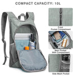 G4Free Activewear - G4Free 10L Small Travel Hiking Daypack -TN22B157E-TN22B157A-TN22B157G-TN22B157B-TN22B157J