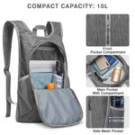 G4Free Activewear - G4Free 10L Small Travel Hiking Daypack -TN22B157E-TN22B157A-TN22B157G-TN22B157B-TN22B157J