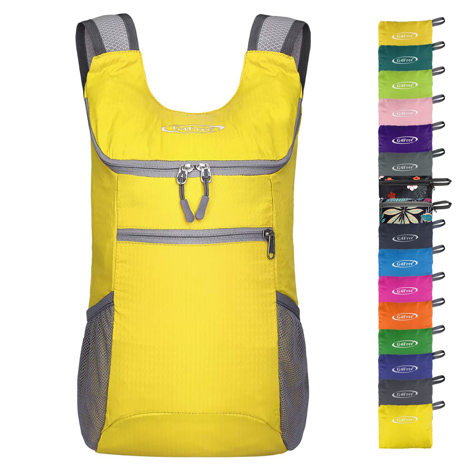 G4Free Activewear - G4Free 11L Lightweight Hiking Backpack for Men And Women -D02V543A-D02V543R-D02V543B-D02V543P-D02V543V