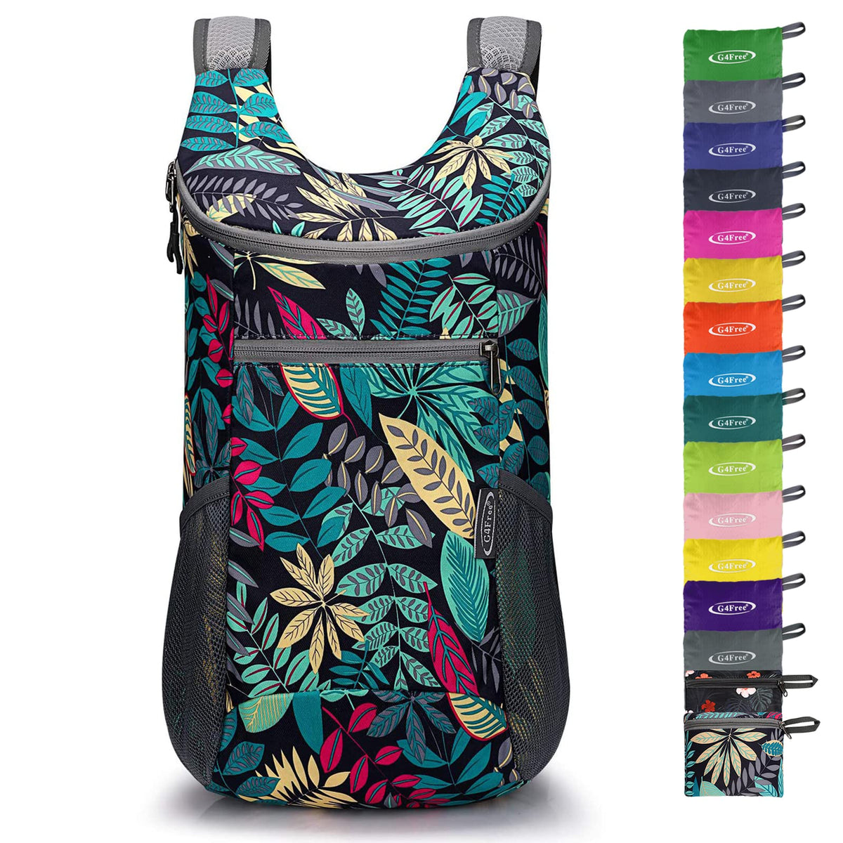 G4Free Activewear - G4Free 11L Lightweight Hiking Backpack for Men And Women -D02V543A-D02V543R-D02V543B-D02V543P-D02V543V