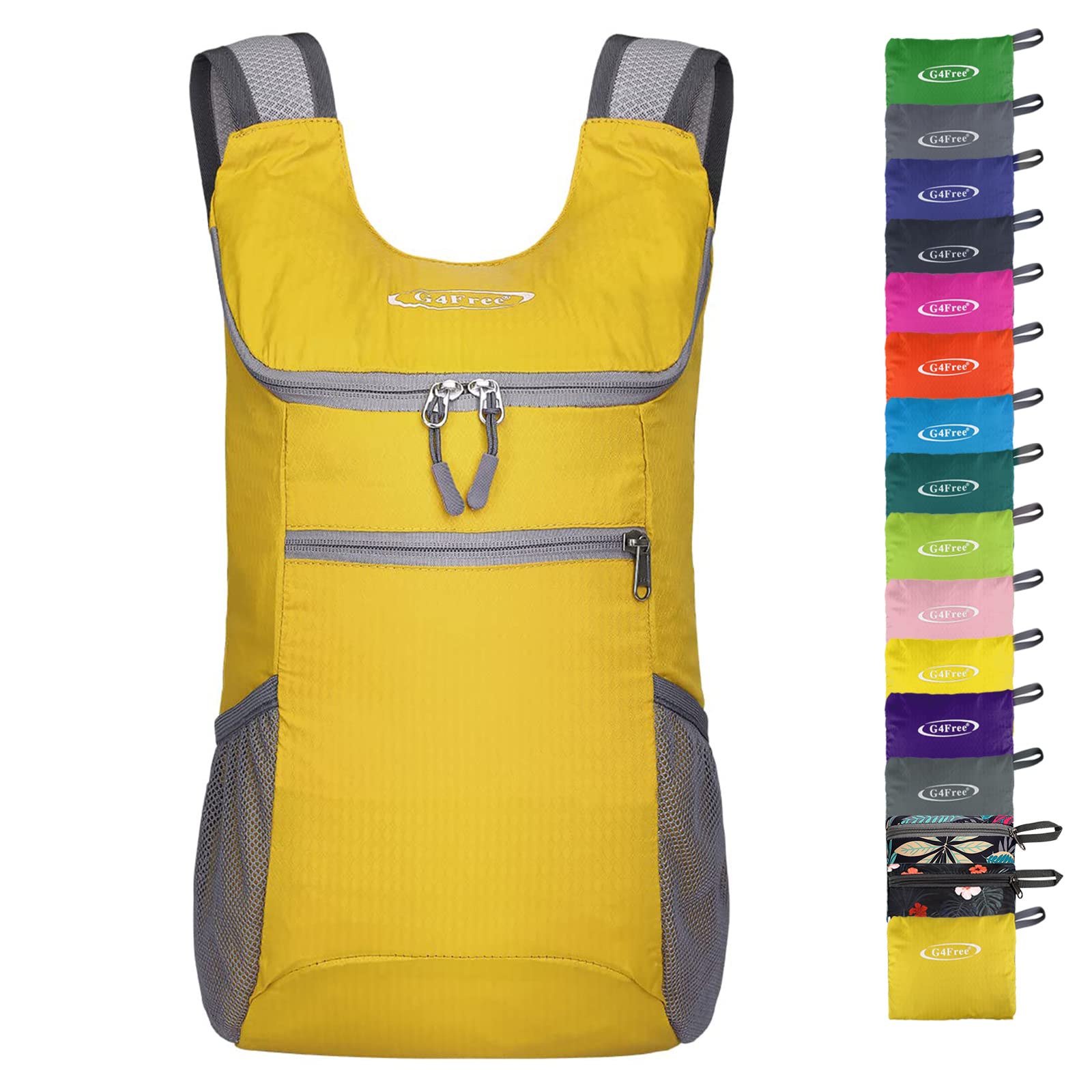 G4Free Activewear - G4Free 11L Lightweight Hiking Backpack for Men And Women -D02V543A-D02V543R-D02V543B-D02V543P-D02V543V