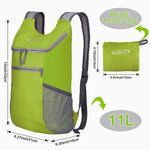 G4Free Activewear - G4Free 11L Lightweight Hiking Backpack for Men And Women -D02V543A-D02V543R-D02V543B-D02V543P-D02V543V