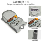 G4Free Activewear - G4Free 12L Hiking Backpack -TN23B237T-TN23B237A-TN23B237E-TN23B237P-TN23B237C