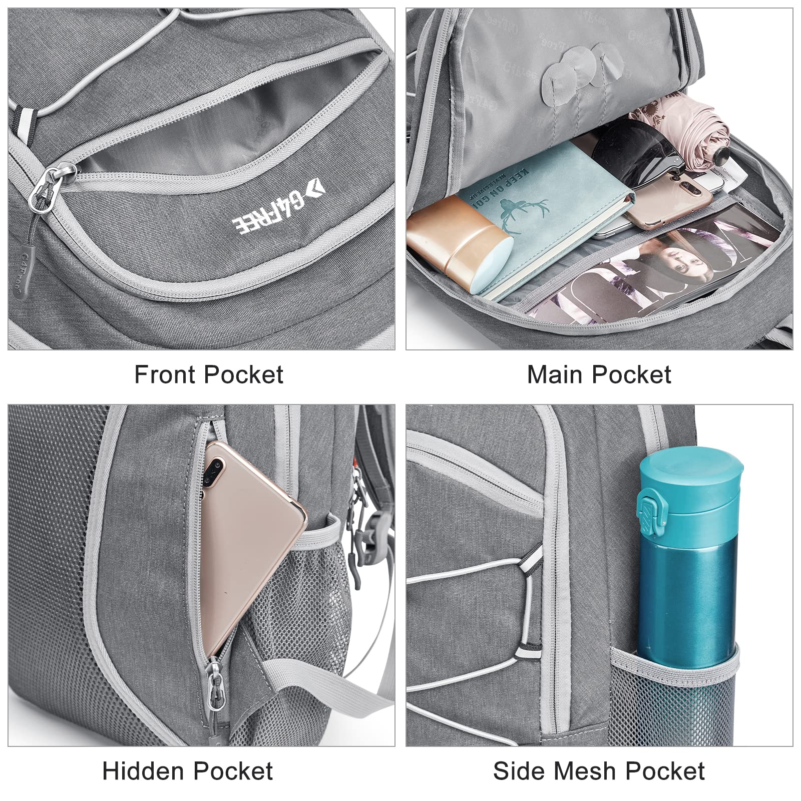 G4Free Activewear - G4Free 12L Mini Outdoor Hiking Daypack -TN22B107A-TN22B107C-TN22B107B