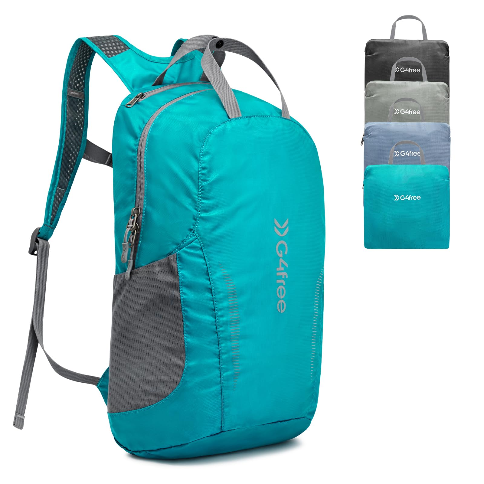 G4Free Activewear - G4Free 25L Packable Foldable Water Resistant Hiking Backpack -TN24B436A-TN24B436B-TN24B436D-TN24B436C