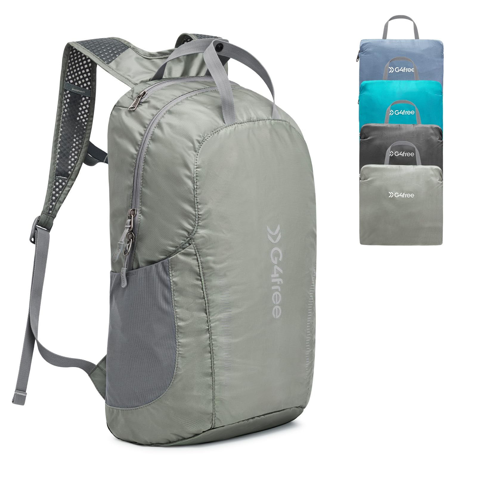 G4Free Activewear - G4Free 25L Packable Foldable Water Resistant Hiking Backpack -TN24B436B-TN24B436A-TN24B436D-TN24B436C