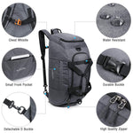 G4Free Activewear - G4Free 40L 3-Way Duffle Bag Backpack Gym Bag -D01V084A-D01V084B-D01V084F-D01V084D-D01V084G