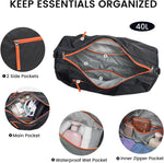 G4Free Activewear - G4Free 40L Large Gym Wet Pocket  Duffel Bag -TN24B407B-TN24B407A-TN24B407D-TN24B407C