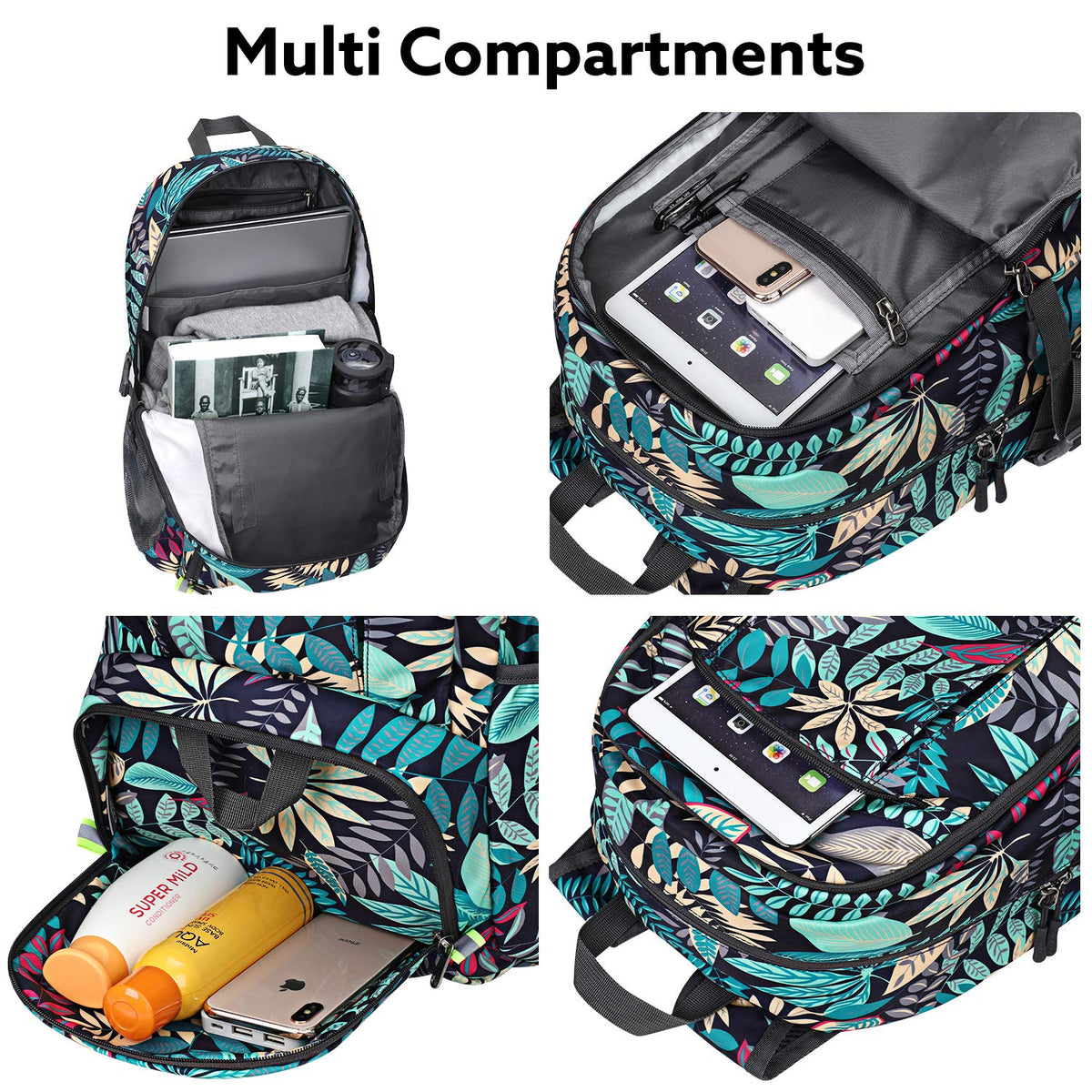 G4Free Activewear - G4Free 40L Lightweight Packable Hiking Backpack -D02V707A-D02V707J-D02V707E-D02V707F-D02V707C