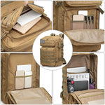 G4Free Activewear - G4Free 45L Military Tactical Backpack -D02V667A-D02V667E-D02V667B-D02V667D