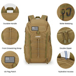 G4Free Activewear - G4Free 45L Military Tactical Backpack -TN23B193A-TN23B193C-TN23B193B