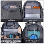 G4Free Activewear - G4Free 45L Waterproof Hiking Travel Backpack with Rain Cover -D02V648A-D02V648B-D02V648C-D02V648D