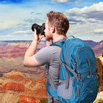 G4Free Activewear - G4Free 45L Waterproof Hiking Travel Backpack with Rain Cover -D02V648A-D02V648B-D02V648C-D02V648D