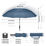 G4Free Activewear - G4Free 46/54/62 Inch Large Compact Golf Umbrella Windproof 10 Ribs -TN23A229B-TN23A230B-TN22A110B-TN23A229A-TN23A230A