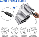 G4Free Activewear - G4Free 46 Inch UPF 50+ UV Protection Sun Double Layer Windproof Auto Umbrella -TN24A451B-TN24A451C-TN24A451A