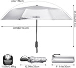 G4Free Activewear - G4Free 46 Inch UPF 50+ UV Protection Sun Double Layer Windproof Auto Umbrella -TN24A451B-TN24A451C-TN24A451A