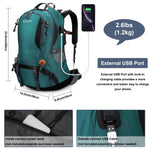 G4Free Activewear - G4Free 50L Hiking Backpack with Rain Cover for Men Women -D01V031A-D01V031D-D01V031F-D01V031B-D01V031G